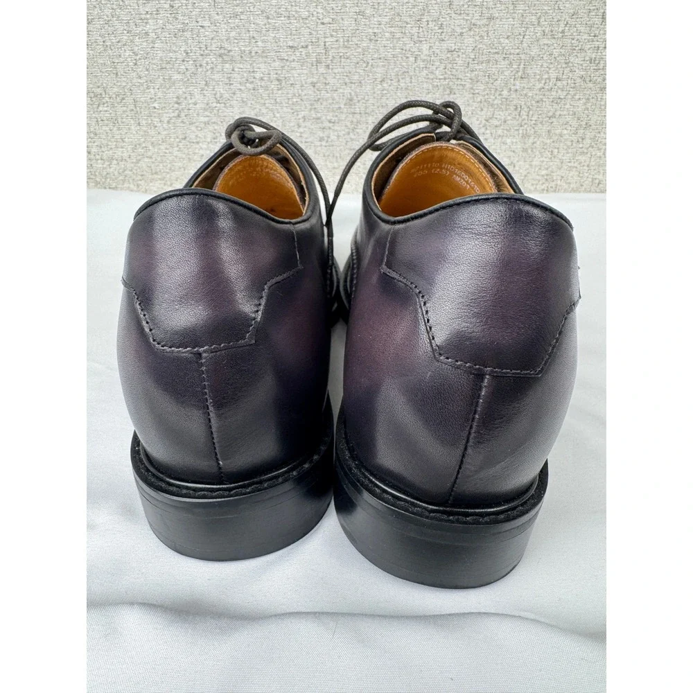 CMR Chamaripa Plum Elevator Derby Shoes Leather Height Increase ~2.7–3